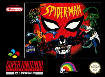 Spider-Man (Europe) box cover front